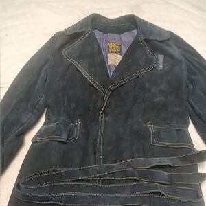 Vintage 1960s-70s Gastown “Talk” Suede Jacket - Women’s Medium - Made in Canada